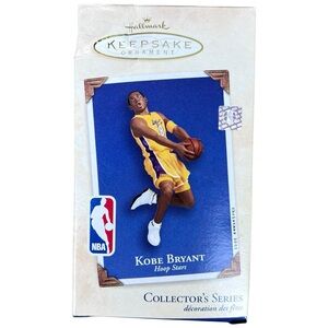 Kobe Bryant Hallmark Keepsake Ornament NBA Lakers Stars Vintage 2003 New In Box